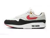 nike air max 1 homme soldes black red white